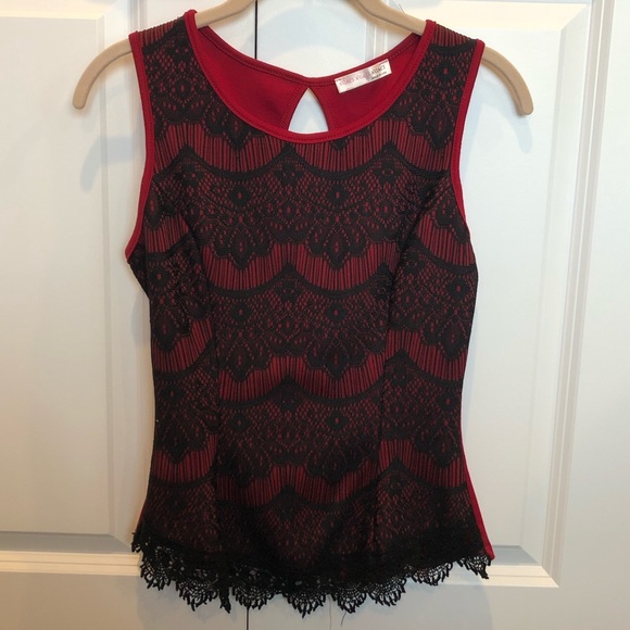 Lace Detail Tank - Picture 1 of 2